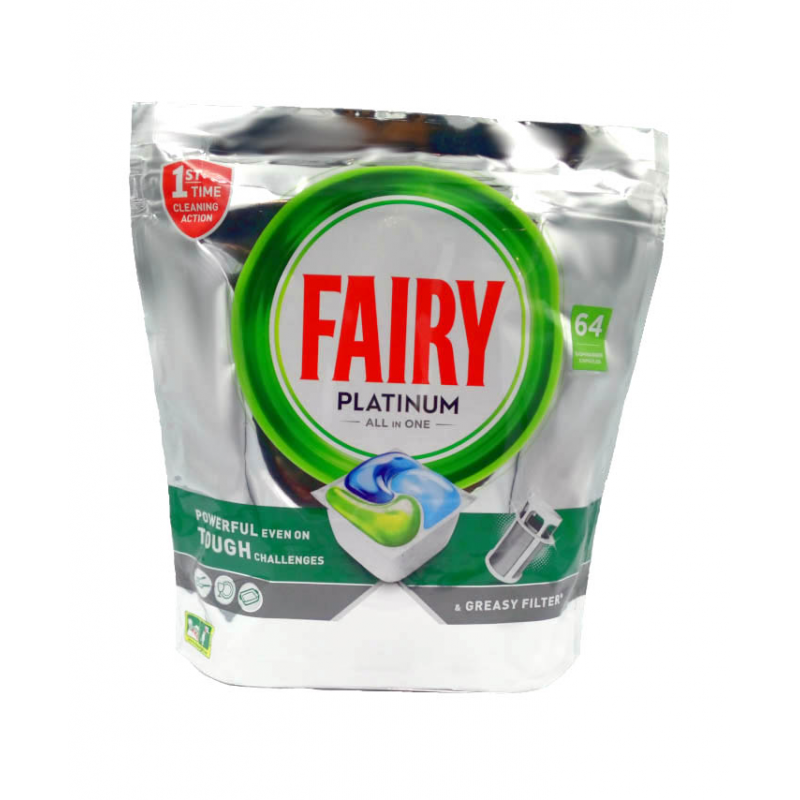 Таблетки для п/м Fairy Platinum 64 таб.