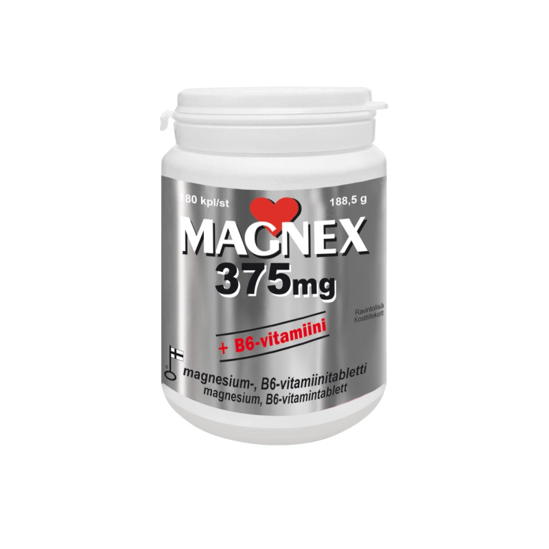 Магний Magnex 375g + B6 Vitamin 180 таб.