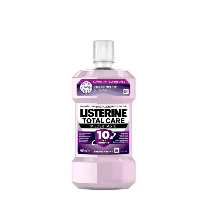 Ополаскиватель Listerine Total Care Milder Taste 500 мл.