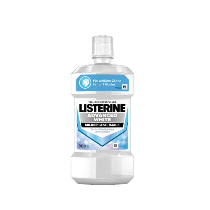Ополаскиватель для рта Listerine Advanced White 500 мл .